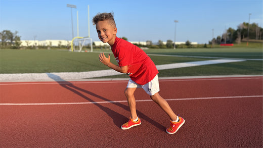 Kids aged 4-8 improving speed and agility with training drills